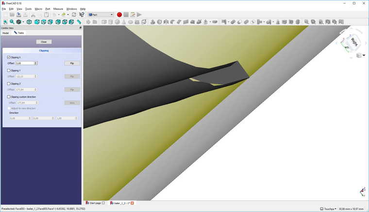 Clipping plane problem